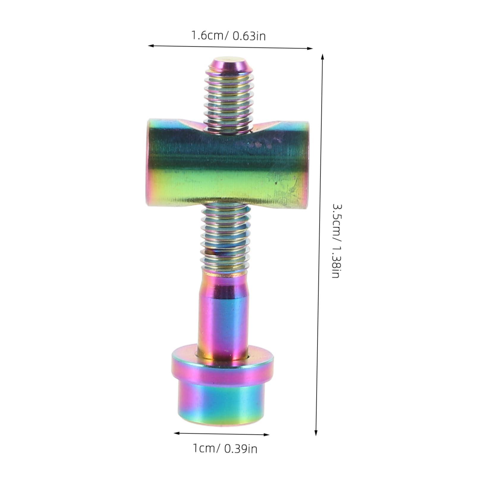 Cabilock Titanium Bicycle Seatpost Screws Replacement Screws for Bike Seat Clamp Lightweight Secure Fit for Bike Models