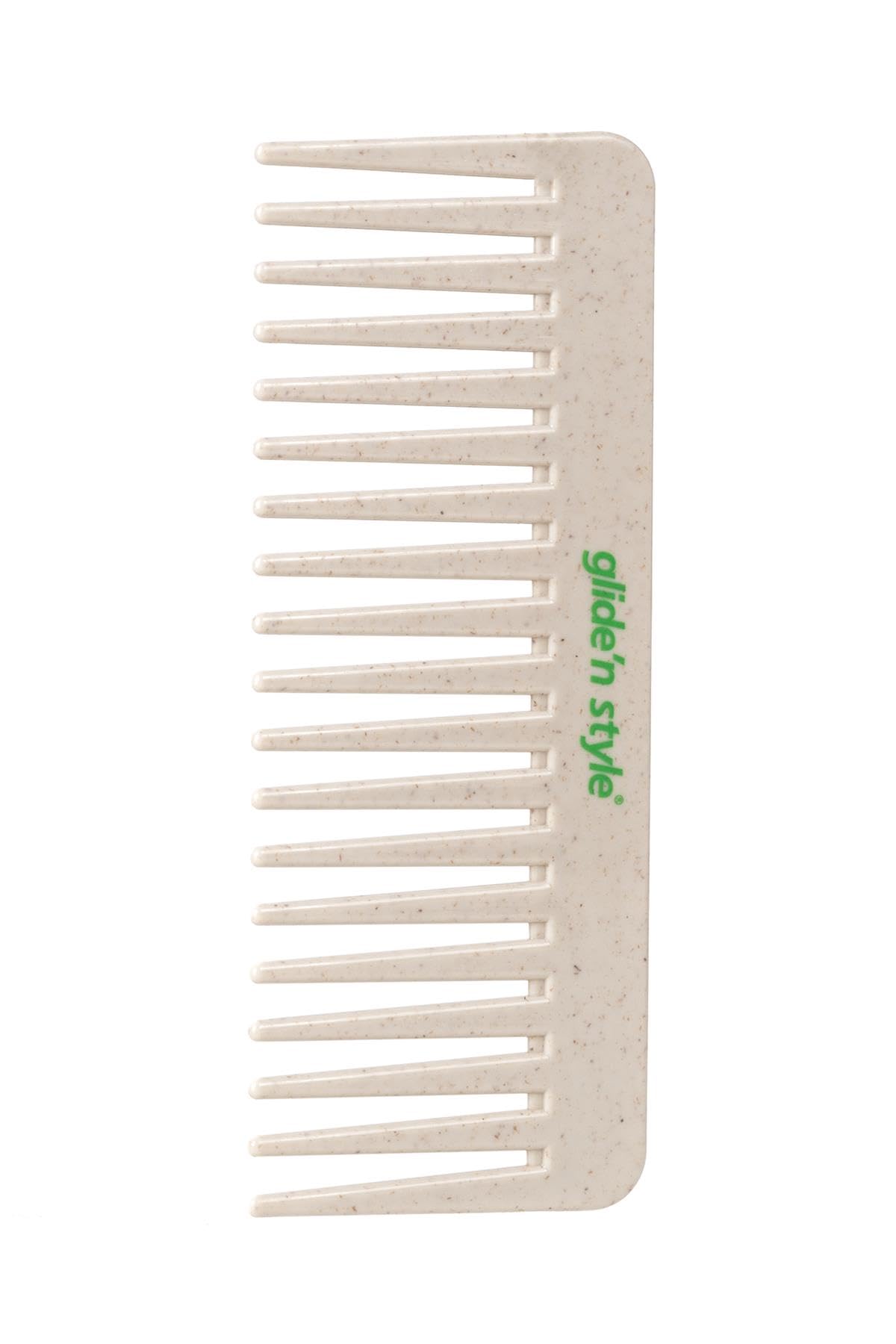 Glide’n Style Eco Wide Tooth Comb – Profesyonel Salon Serisi Çevre Dostu Geniş Dişli Tarak