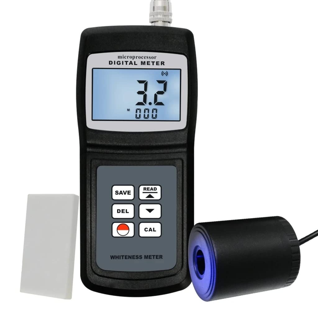 CALIBRO GRADO DI BIANCO COLORIMETRO CARTA STAMPA COLORE OPACIMETRO BIANCO KM1