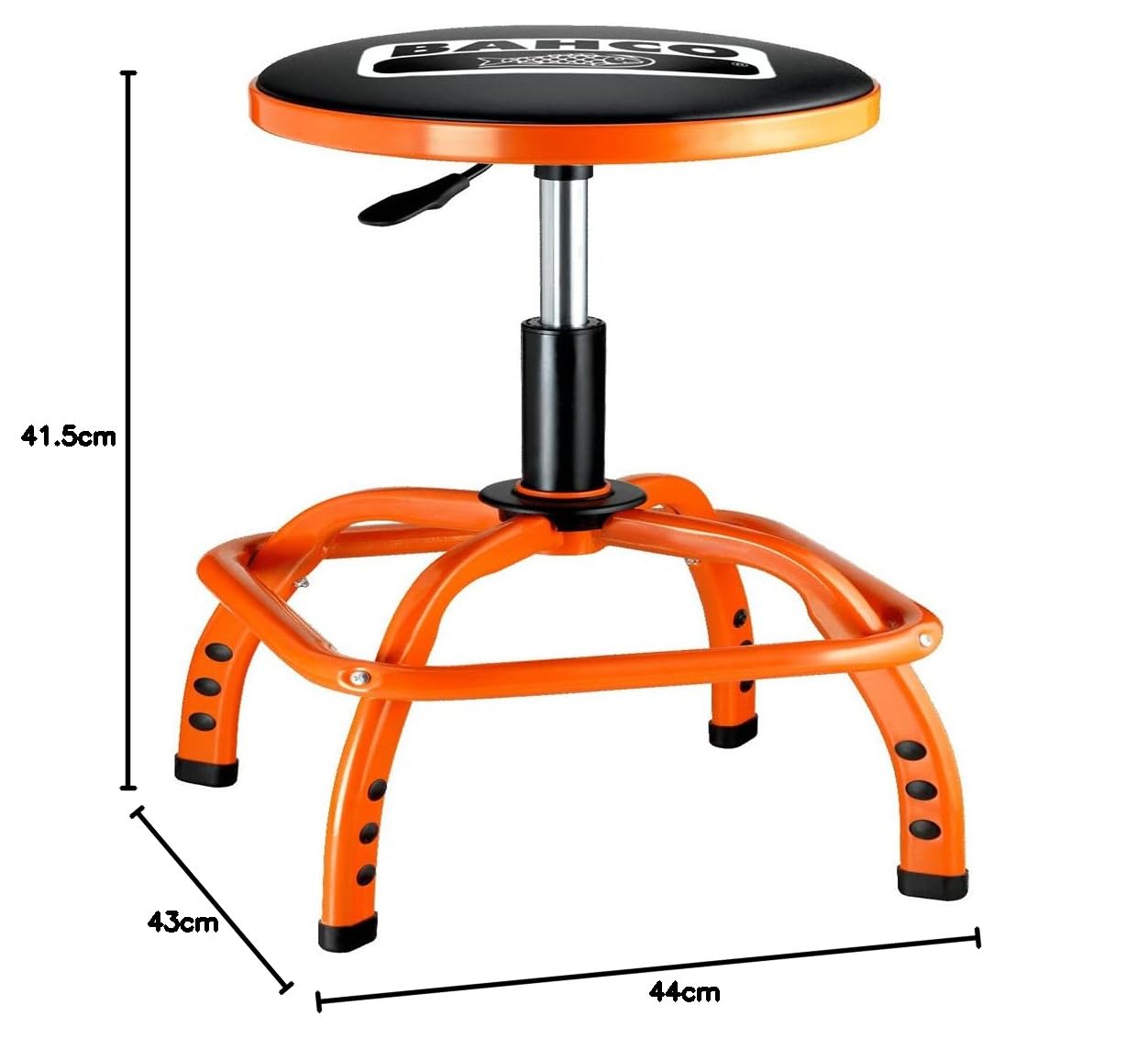 Bahco PNEUMATIC SWIVEL STOOL - Unid: 1 BLE305 Multicolore Petit