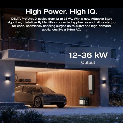 Image of EF ECOFLOW DELTA Pro Ultra X with Smart Home Panel 3, 12288Wh Power Station