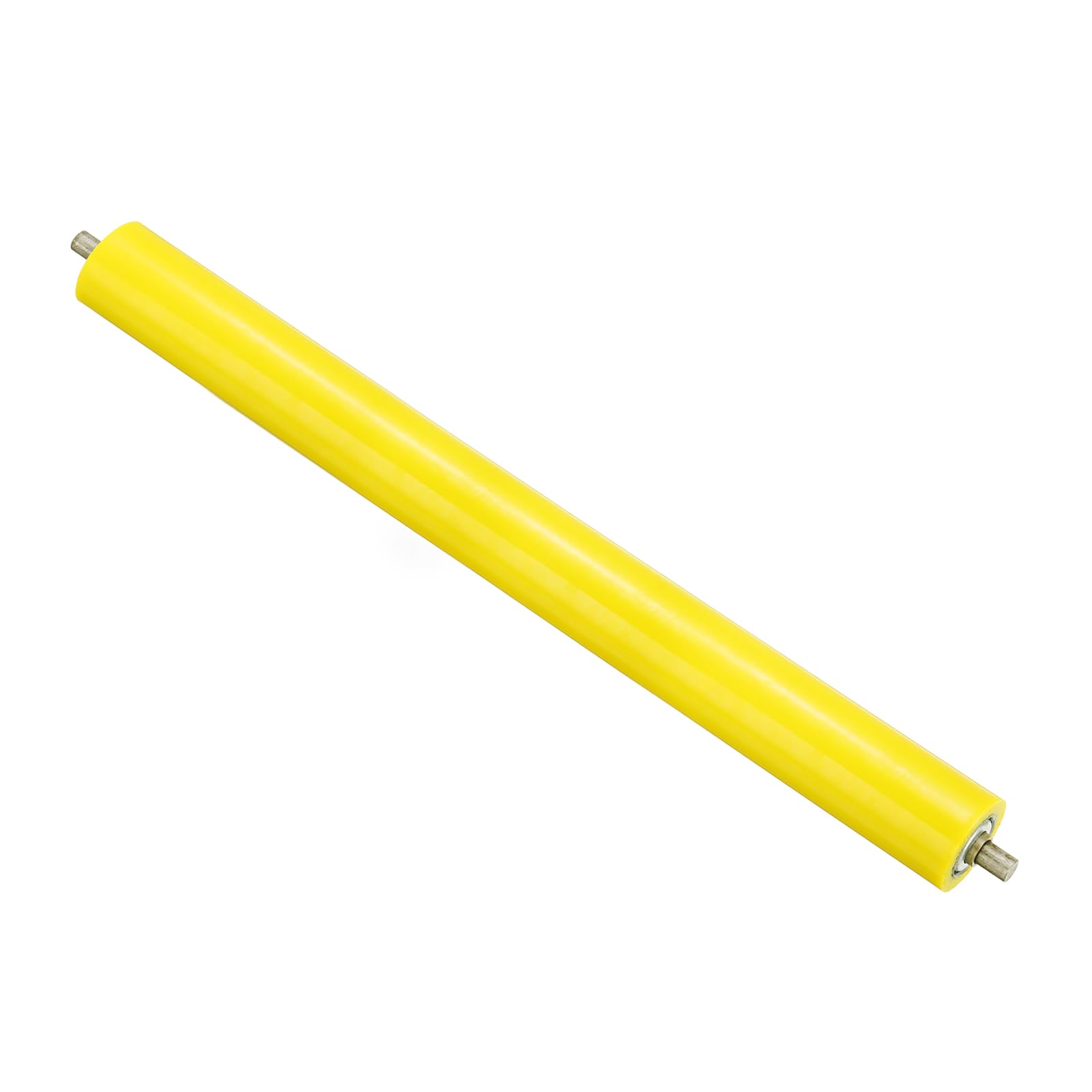 PATIKIL Polyurethane Coated Conveyor Roller 2" Diameter 10" Length, Stainless Steel Transmission Replacement Part Galvanized End, Red — Amazon image 9