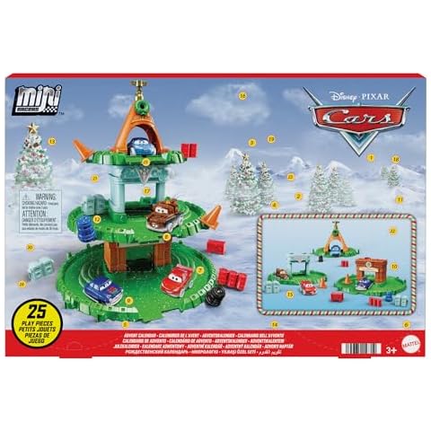 Disney Cars Toys Mini Racers Advent Calendar Cover