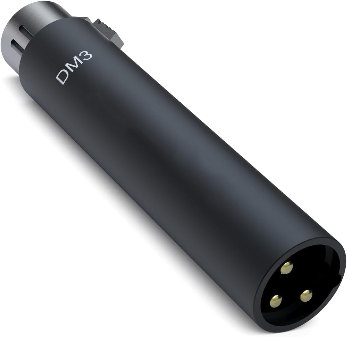Préampli Microphone en Ligne, Préampli Mic Booster pour Microphones Dynamiques et Passifs (Noir)