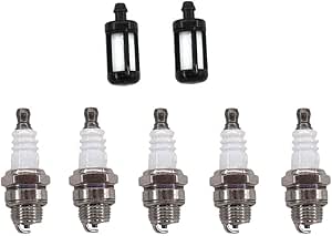 Lot De 5 Bougies D'allumage Pour Stihl MS192C, MS201T, MS201TC, MS201, MS211 – Réf. AM6RTC