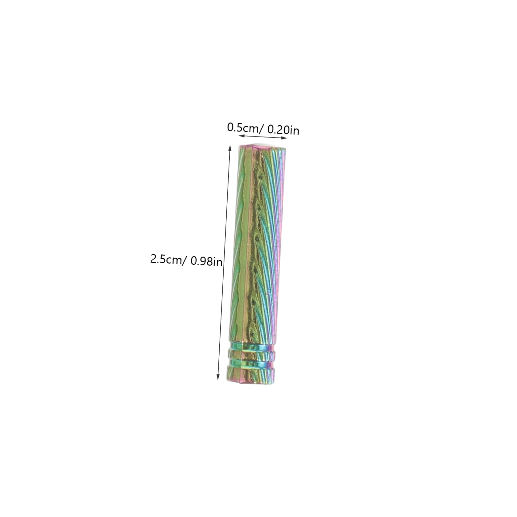 Ipetboom 10pcs Metal Toe White Shoes Glitter Shoelace Laces Round Tips for Diy Fashion Sneakers