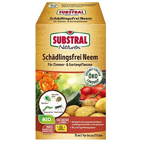 Naturen Bio Schädlingsfrei Neem, Konzentrat gegen saugende und beißende Schädlinge an Gemüse- und Zierpflanzen, 75 ml Cover