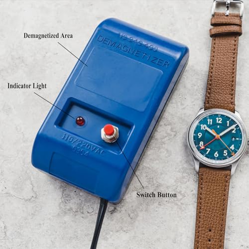 TICFROG Watch Demagnetizer Degaussing Kit with Compass & Cloth