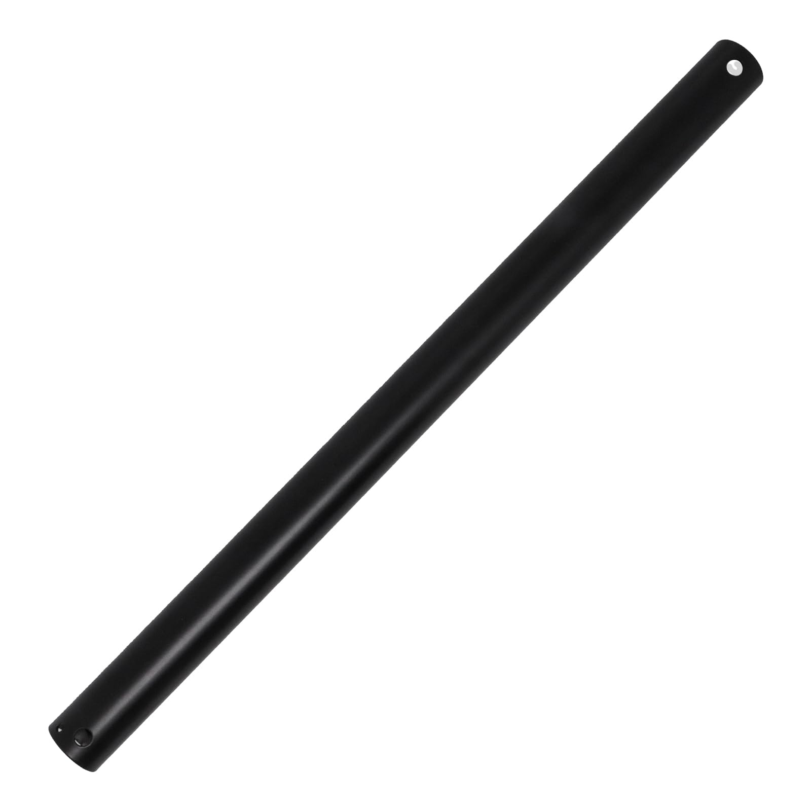 16 Inch Ceiling Fan Extension Rod, 1 Inch Outside Diameter Not Threaded Ceiling Fan Downrod for a Wide Range of Fans (Black)