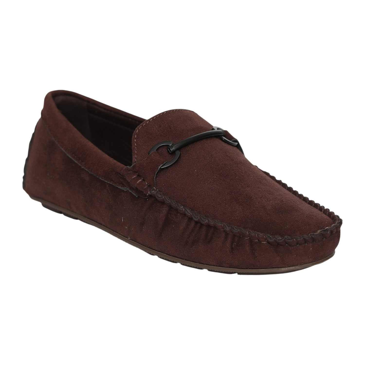 fresco Mens Brown Smart Casual Shoe-picture-10
