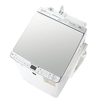 Amazon | シャープ 洗濯機 洗濯乾燥機 ES-PX8F-W 穴なし槽