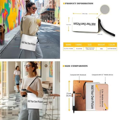 Image of Bucket Crossbody Bag Set for Women Lady, Leather Purse and Wallet Set Large Bucket Bag with Wallet