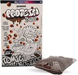 Cereal Proteico - Protein Balls Atomic Labs – 210g – com Whey Protein e Zero Açúcar