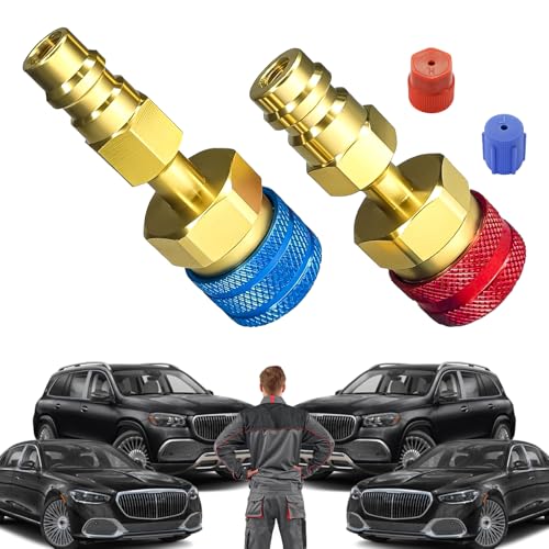 Adaptador Kit Convertidor R1234yf a R134a para AC Auto miniatura 6