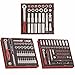 Teng Tools 152 Piece Mixed Drive Socket Set - TED1227, Silver
