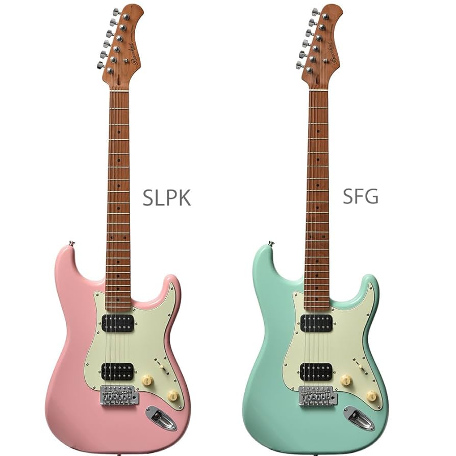 Amazon | Bacchus BST-3-RSM/M エレキギター初心者14点セット