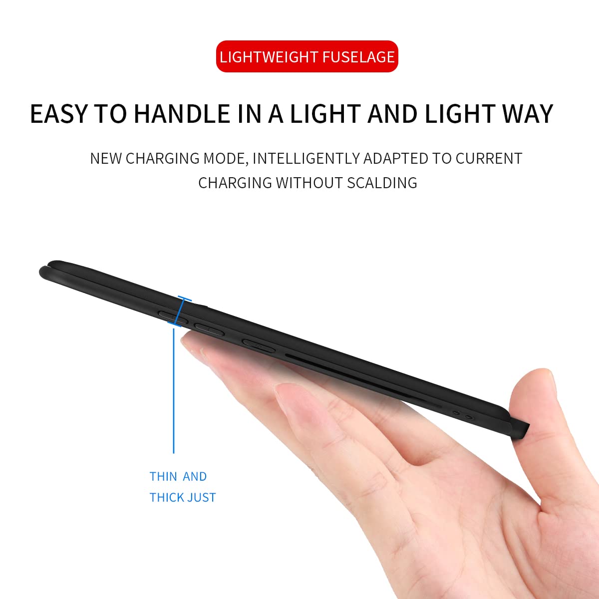 A53 Custodia Batteria per Samsung Galaxy A53 5g, 5000mAh Backup Power Bank Batteria Esterna per Galaxy A53 Custodia di Ricarica Portatile Caricatore con A53 5g Protezione Dello Schermo Fotocamera