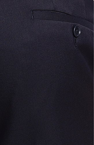 DTI GV Executive Italian Men's Flat Front Wool Dress Pant Comfort Modern Fit3