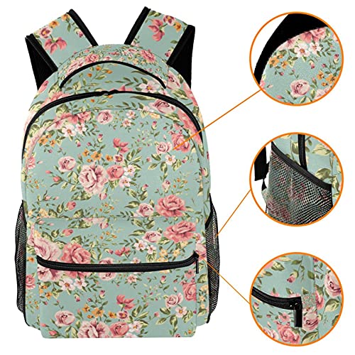 Sac à dos d'école multicolore au design original de licorne et sirène style décontracté