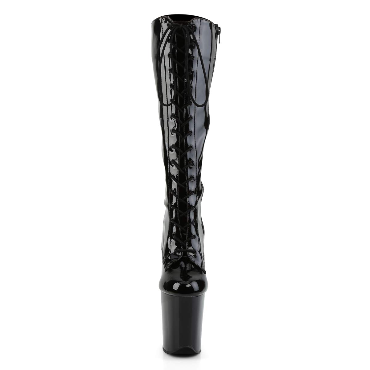 Pleaser FLAMINGO-2023 Blk STR Pat/Blk UK