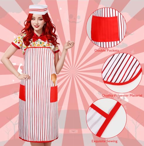 XEPST 3PCS Adult Waiter Costume Kit - Image 4