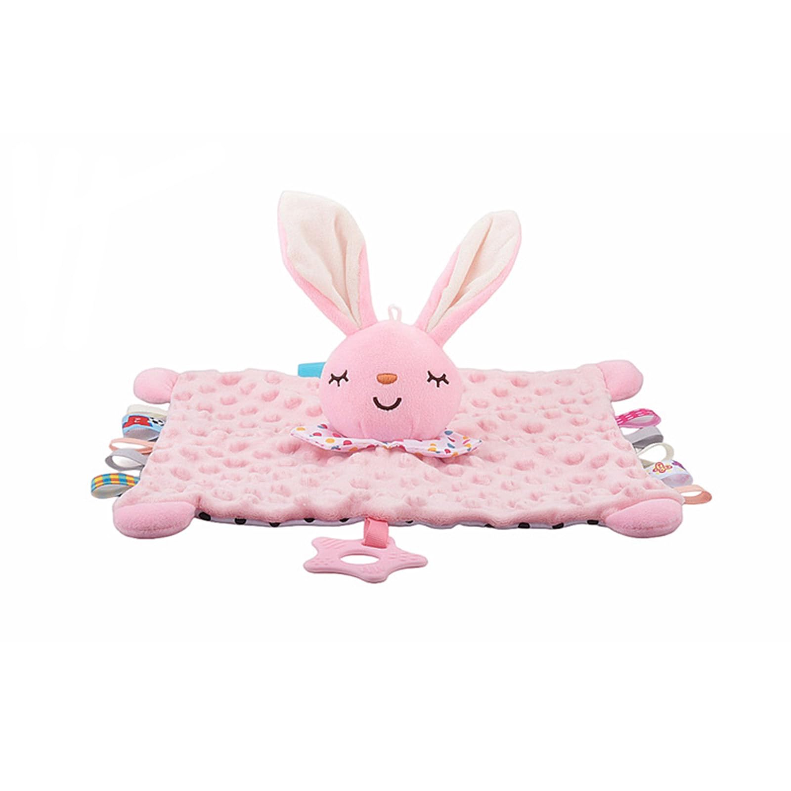 carotoe Baby Appease Towel Small Comforting Blanket Lovely Animal Soothing Doll Toddler Comforter Pacify Soother Toy Infant Soothing Comfort Toy