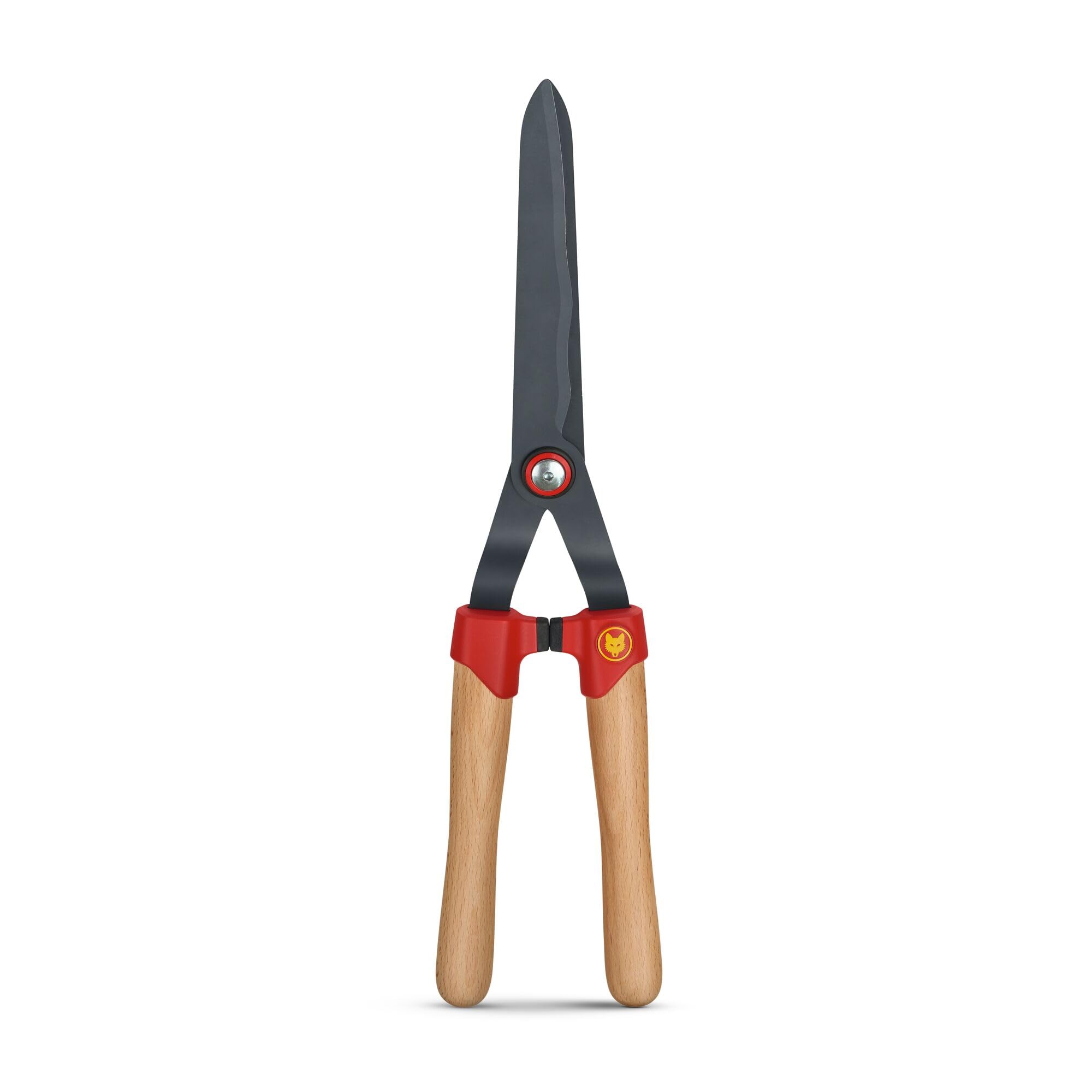 WOLF-Garten | Heckenschere HS-WW mit Wellenschliff und Holzgriff; 73AHA007650, Rot