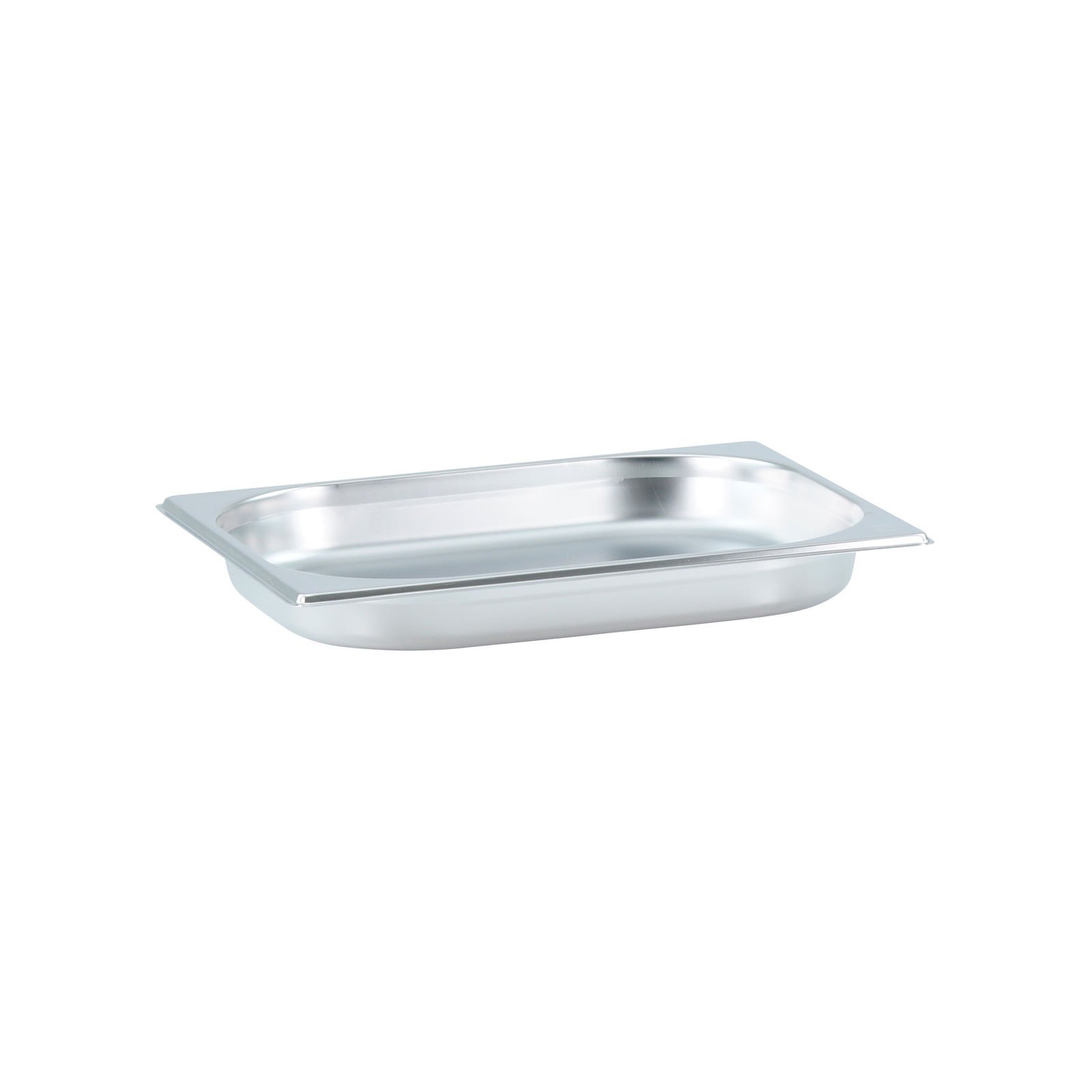 Gn contenitore Gastronorm Contenitore 1/2 20 mm – 200 mm di profondità in acciaio inox – ungelocht o forato – Coperchio o contenitore, Acciaio INOX, 40 mm