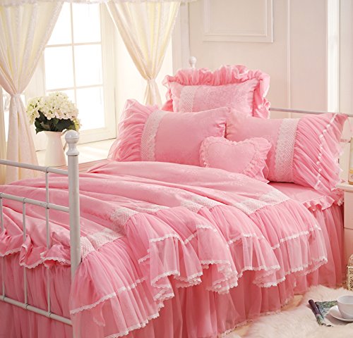 lace bed cover