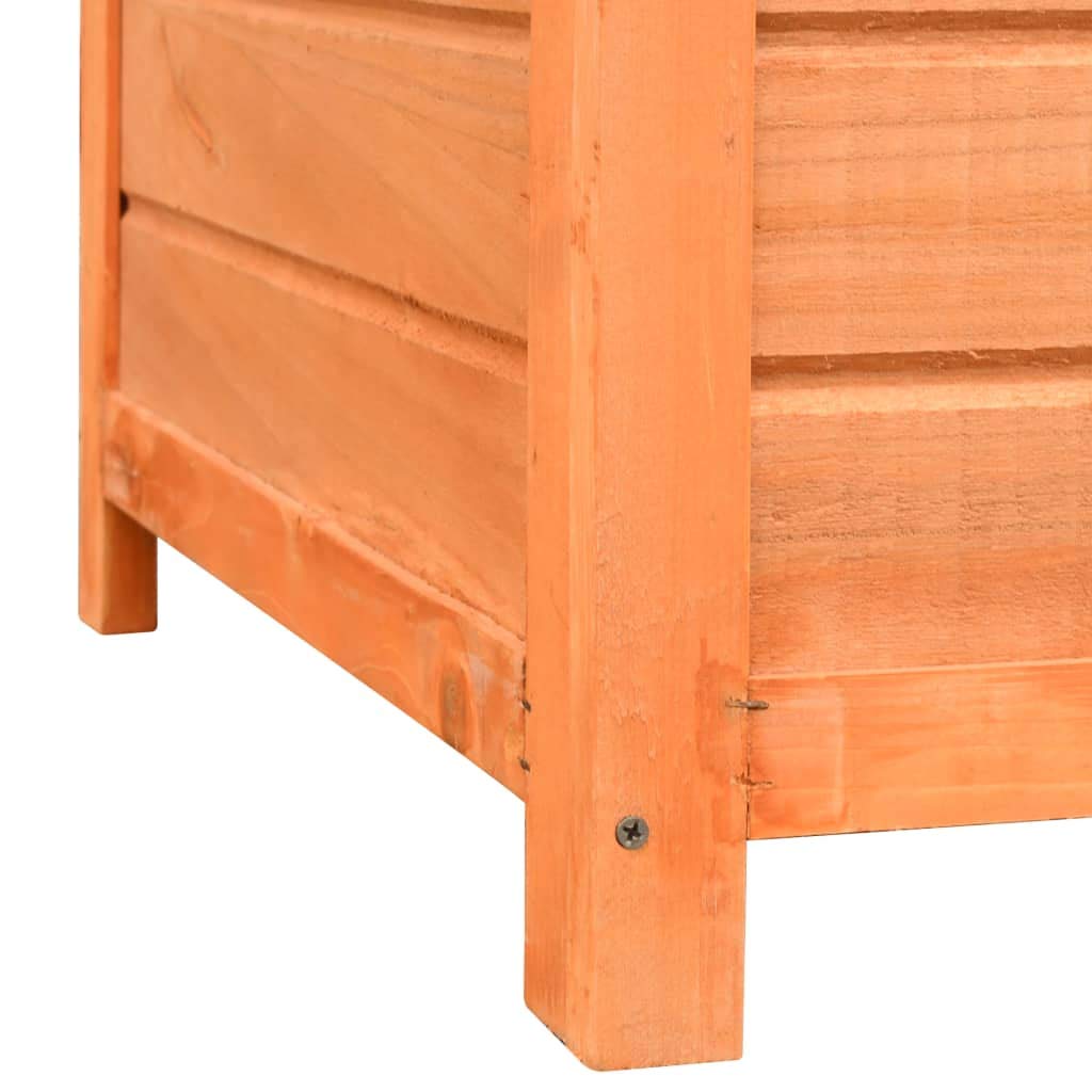 vidaXL Gabbia per cani in legno massello di pino e abete Patio esterno in legno giardino grande cane casa per animali domestici cabina cuccia cane forniture per animali domestici unità accessori