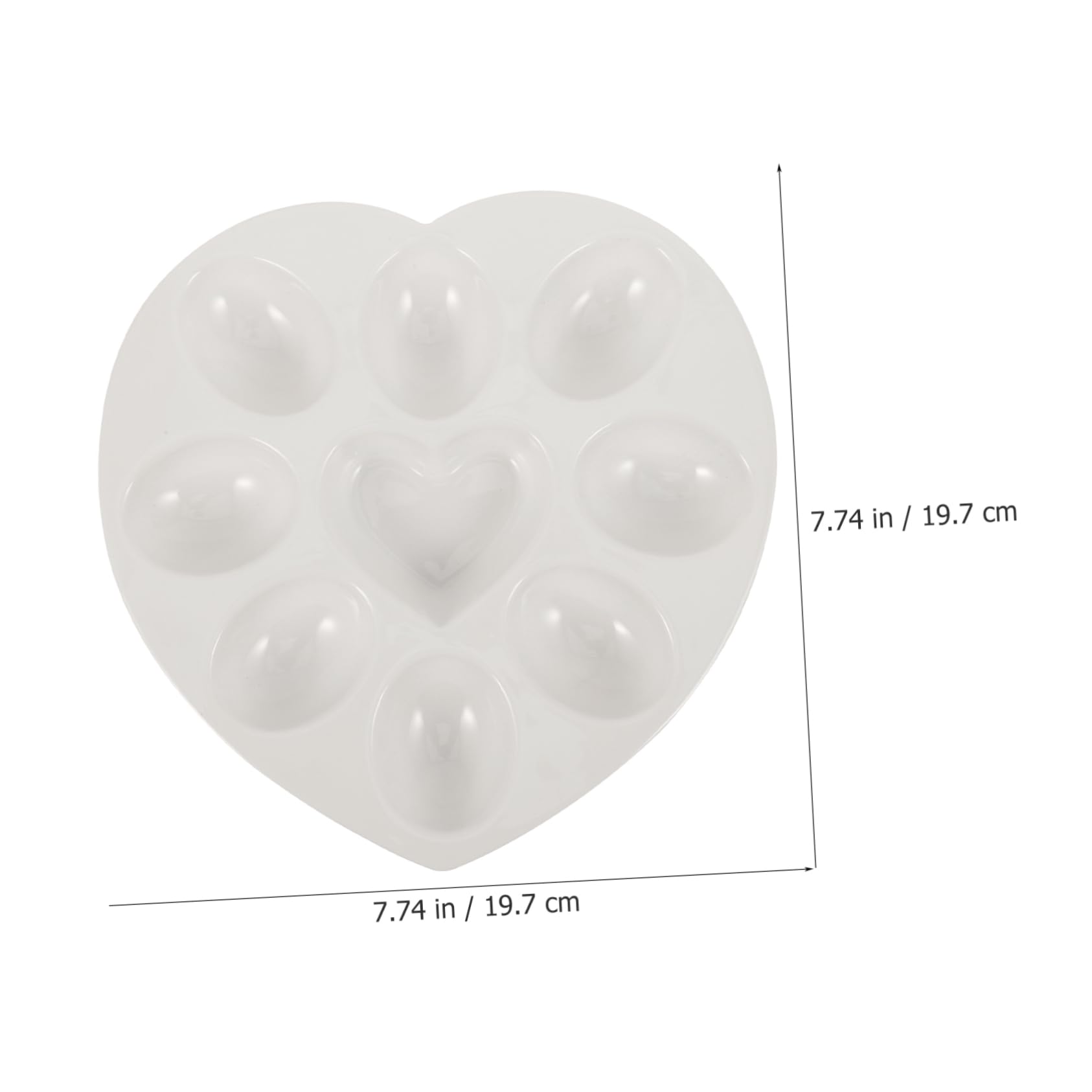 Garneck Deviled Egg Platter Ceramic Egg Tray with Multiple Compartments for Easter for Serving and Displaying for Dining Table and Gatherings