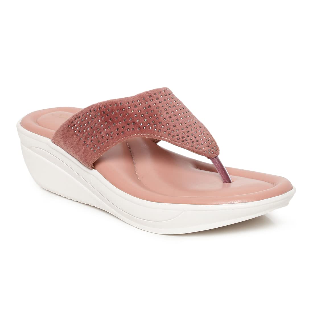 PARAGON K6006L Womens Pink Fashion Slippers | Comfortable Everyday Slippers with Cushioned Footbed, Anti-Skid Soles and Stylish Design | Perfect for Everyday Use (B0BZZB98P9) Amazon Price History, Amazon Price Tracker
