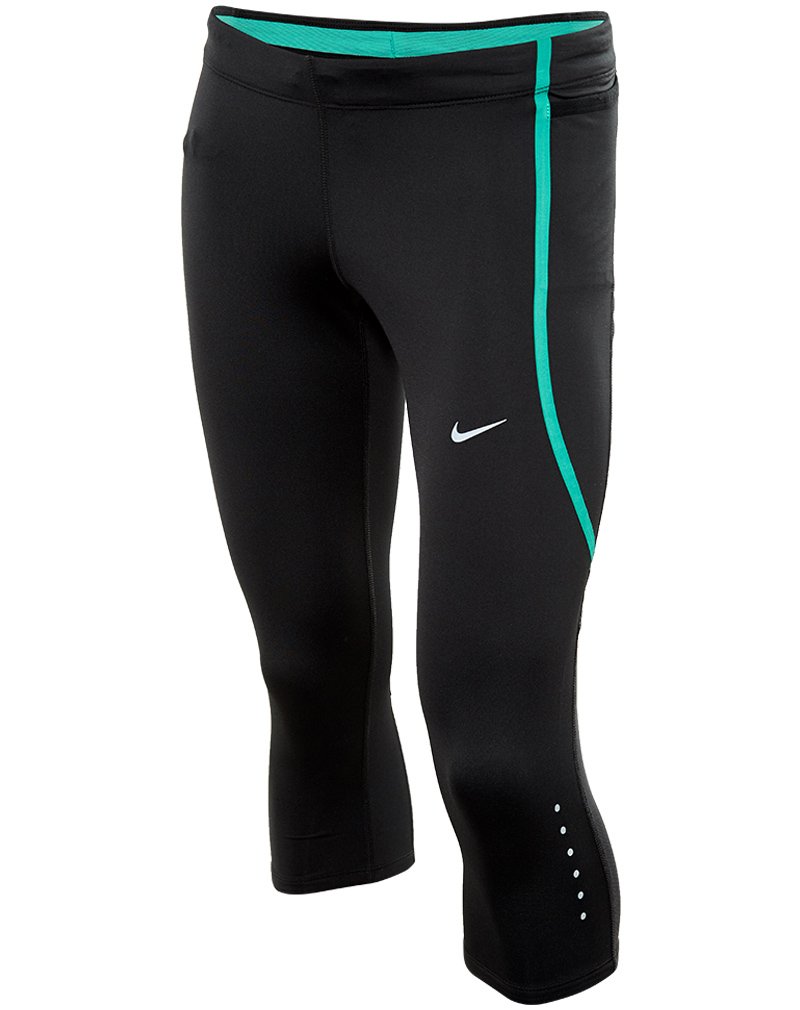 Nike Tech - Pantalones Pirata de Fitness para Mujer, Color Negro, Talla XS