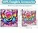 MOMDEDP Butterfly Diamond Art Kits for Adults Beginners, Flower Diamond Painting Kits for Adults, DIY 5D Butterfly Flower Gem Art, Flower Butterfly Diamond Dots for Adults for Home Decor 12x12 inch