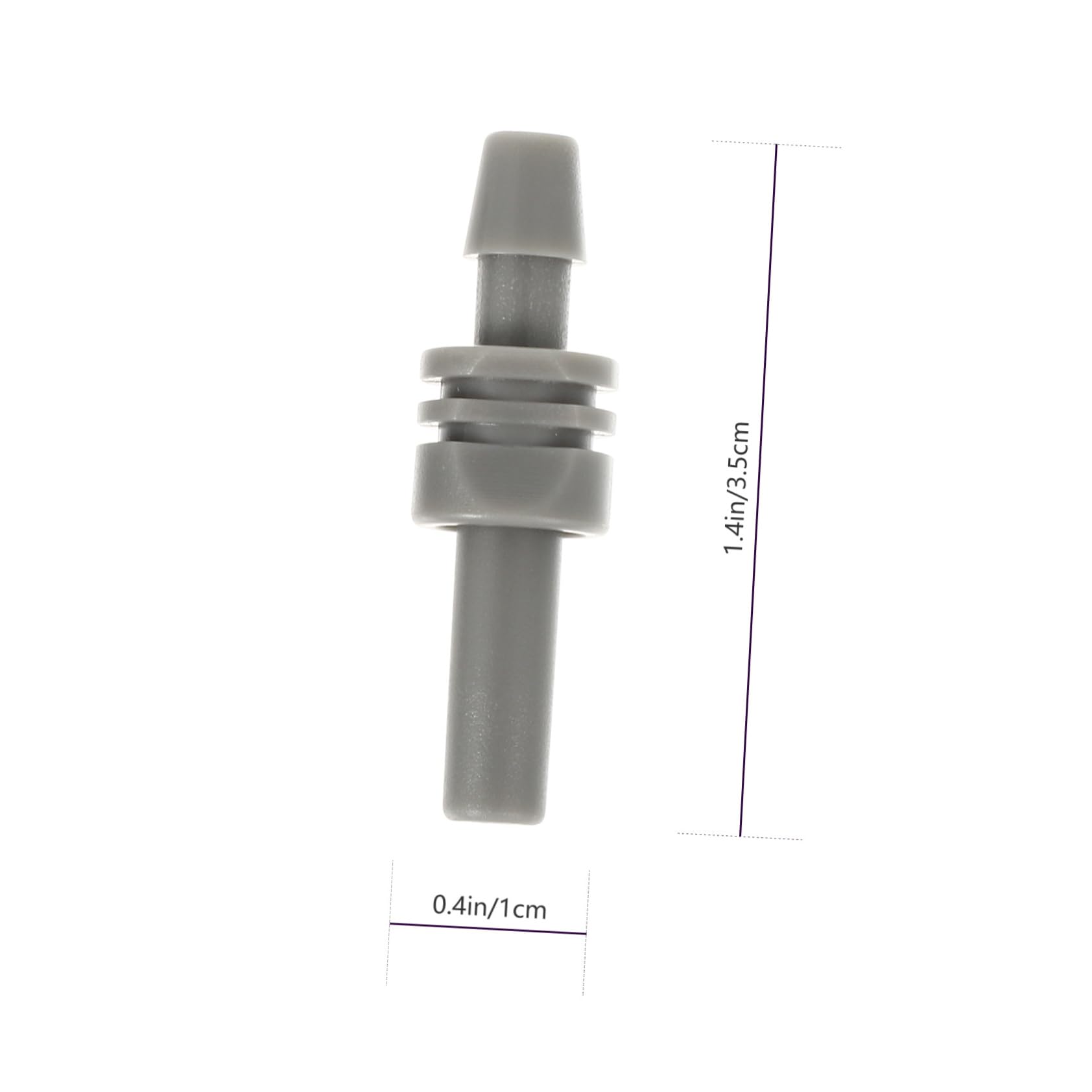 Connettori per Bracciale Sfigmomanometro ABS 2 Pezzi Accessori Misuratore Pressione Sanguigna