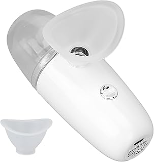 Nano Face Mister, Eye Nebulizer, Eye Spray Facial Humidifier Portable Mini Moisturizing Spray Facial Steamer Moisturizing(White)