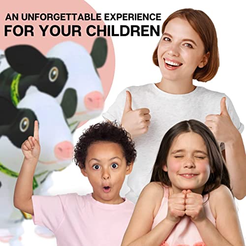 6Pcs Foil Walking Cow Balloons – Cow Walking Balloons For Farm Cowboy Western Party Mylar Black White Balloons Walking Animal Balloons For Birthday Decorations #TOP3