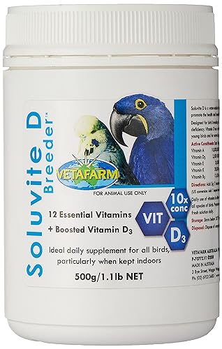 Vetafarm Soluvite D Breeder 500 Grams (B00LC9HQ0U) Amazon Price History, Amazon Price Tracker