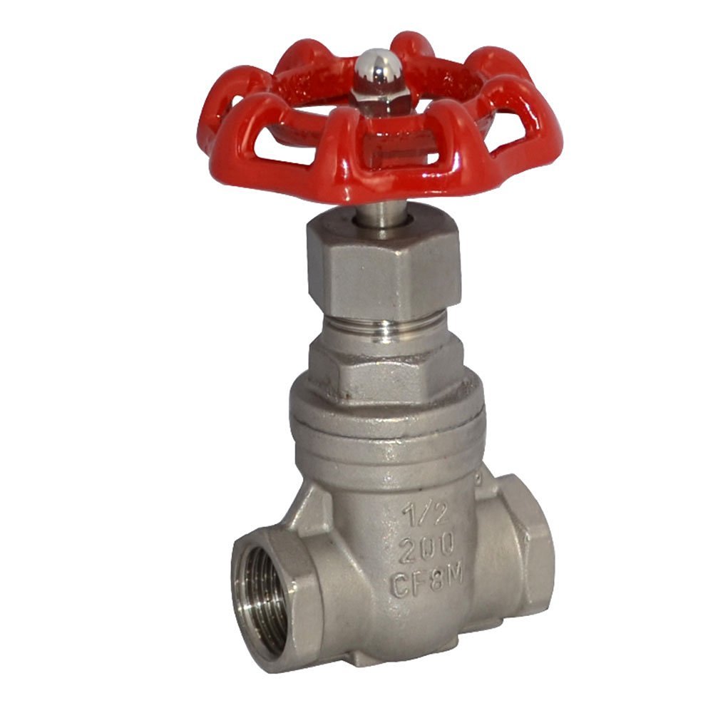 /" Heavy Duty NPT Gate Valve Stainless Steel SUS SS 36 CFM /" Heavy Duty NPT Gate Valve Stainless Steel SUS SS 36 CFM