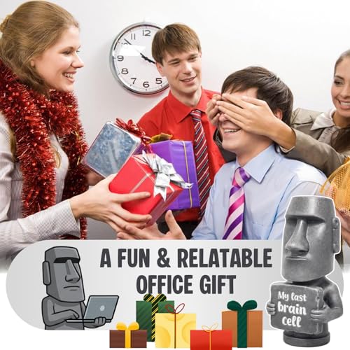 Estatua Moai Decorativa para Escritorio miniatura 6