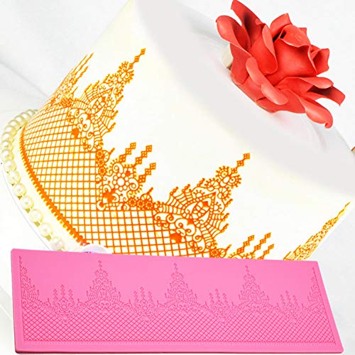 JLZK El Molde de la Torta del cordón de la Corona, la decoración de la Torta de la Navidad del Molde del silicón equipa la Cocina