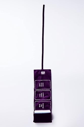 Miniatura 7 de Witchy Cauldron Tarot Wrap, Bolsa, Bolsa, Satén  Almacenamiento y Paño, Patrón de propagación (púrpura)