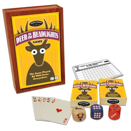 Deer In The Headlights The Card & Dice Game played by Wild Game Everywhere for Ages 5 and...