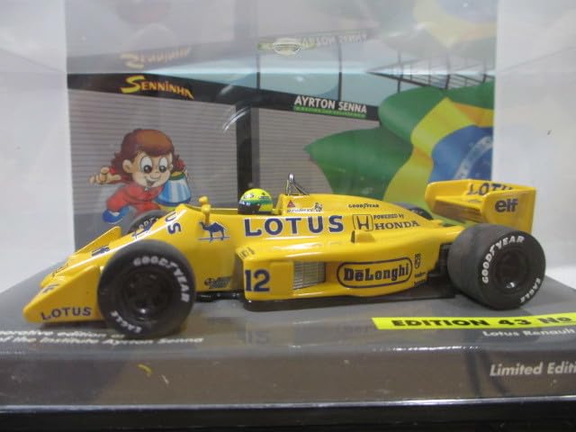 Amazon | 1/43 ミニチャンプス ロータス ルノー 99T アイルトンセナ