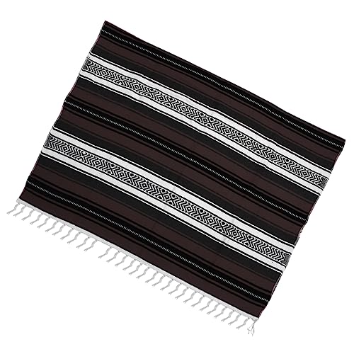 Couverture mexicaine vibrante Zerodeko pour protéger et décorer le lit