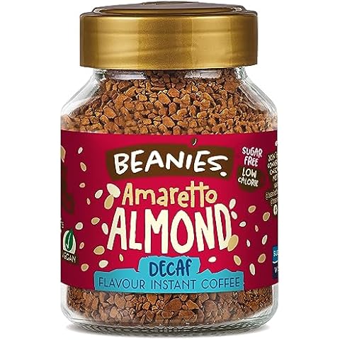 Beanies Decaf Amaretto Instant Coffee Pack Cover