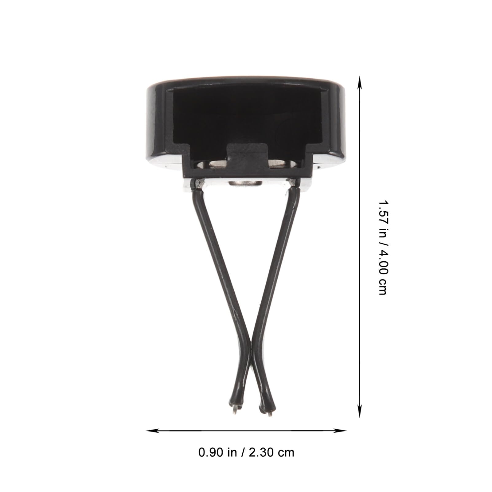 Healvian Clip Auto Profumatori per Auto Accessori in Gesso Nero 100pezzi Clip per Bocchette Aria Regolabili per Vacanze Estive
