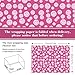 12 Sheet Pink Preppy Wrapping Paper Smile Face Star Gift Wrap Paper Bulk Decorative Art Paper for Birthday Wedding Baby Shower DIY Crafts, 19.7 x 27.6 Inch, Folded Flat
