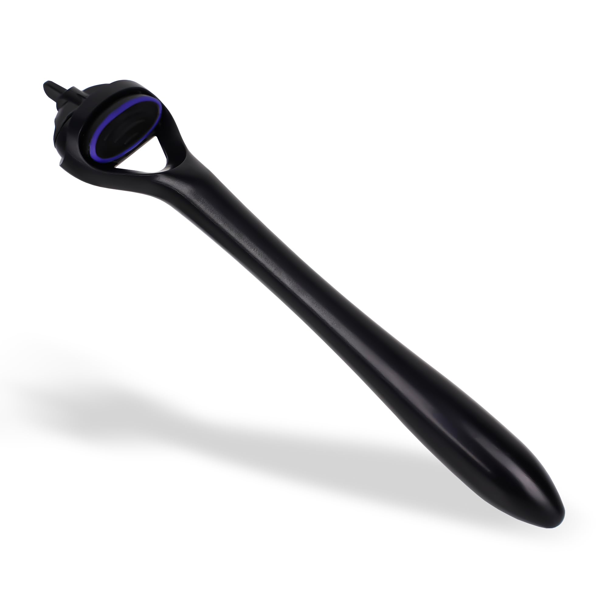 Plastic Razor Handle Replacement, Men's Shaving Razor Handle, Shaver Handle Compatible with Gillette Fusion 5 Proshield & Proglide Blade Refill (Black)