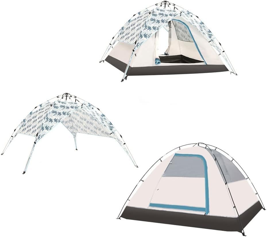 Carpa automática ligera para camping 3-4 personas miniatura 2
